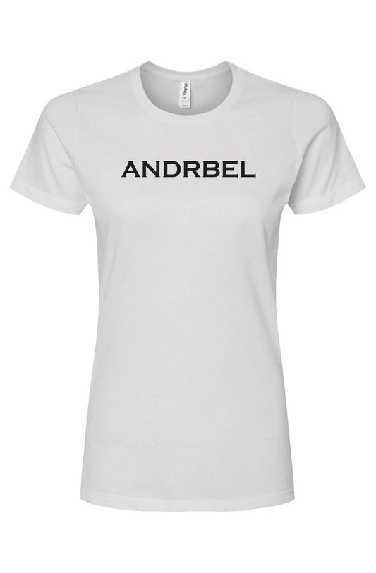 Jersey T-shirt with ANDRBEL black logo