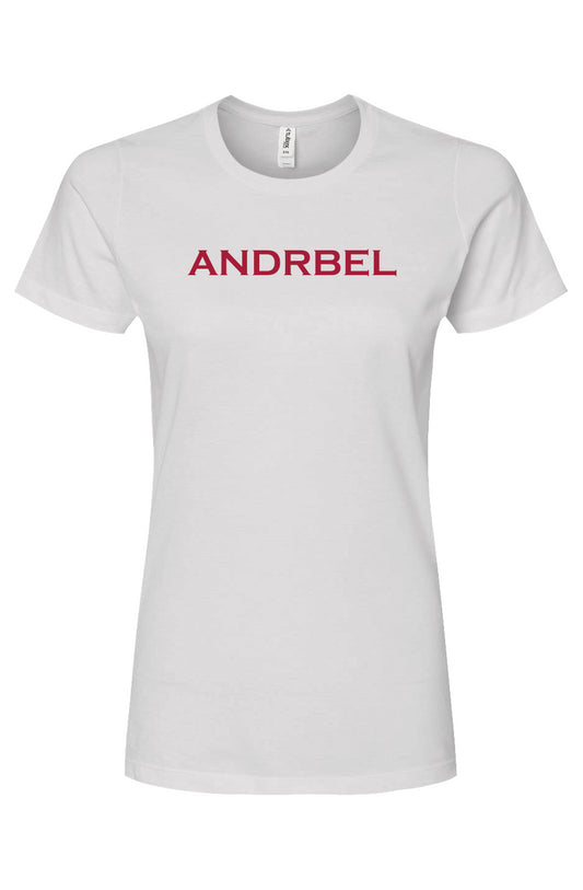 Jersey T-shirt with ANDRBEL red logo